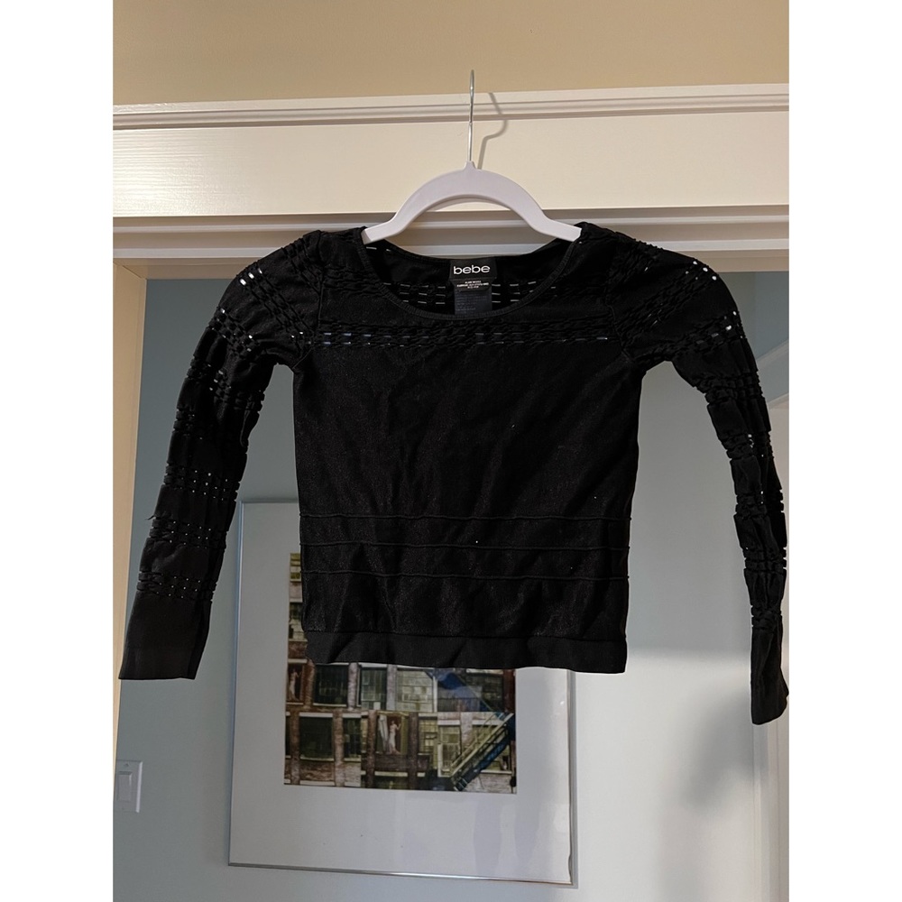 Black BEBE long sleeve